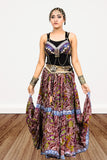 Digital print Skirt paisley art