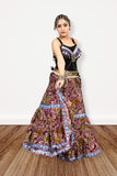 Digital print Skirt paisley art