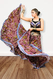 Digital print Skirt paisley art