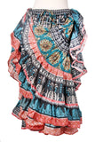 Digital print Skirt Black/Green