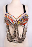 Double Drape Bra Belt Orange