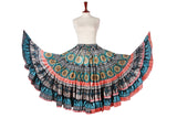 Digital print Skirt Black/Green