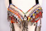 Double Drape Bra Belt Orange