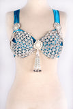 Belly Dance Bra Belt Turqouise