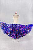Jaipur multi dot skirt blue