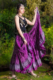 Jodha Maharani Skirt Magenta