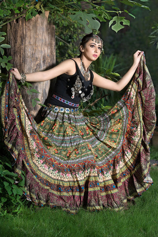 Digital print Skirt WILD WADY