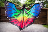 Butterfly Silk Wings Rainbow