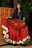 Shiny Gold border Skirt
