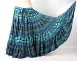 Digital Printed Skirt sky