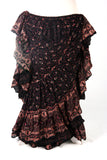 Block Print Skirt Majestic