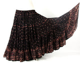 Block Print Skirt Majestic