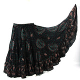 Block Print Skirt Bamboo