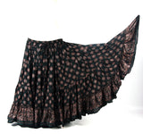 Block Print Skirt Lotus