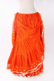 Senoritas skirt orange
