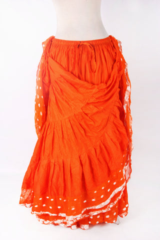 Senoritas skirt orange