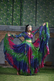 Lurex Marble Tie Dye Batik skirt #4