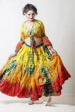 Tribal Gypsy 2 pcs Set tie dye