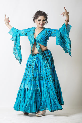 Tribal Gypsy 2 pcs Set turquoise