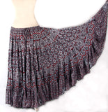 Block print Skirt Lurex
