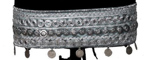 Tribal Kuchi belt silver