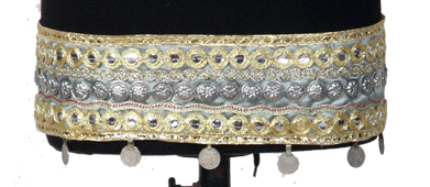 Tribal Kuchi vintage belt Gold