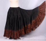 Multi Bindi Border Skirt