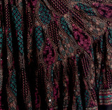 Block print Skirt black/multi