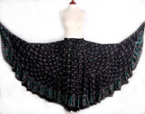 Block print skirt Galaxy