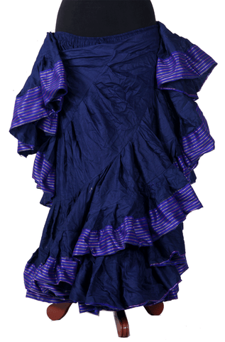 Padma Ashwarya skirt dark Blue