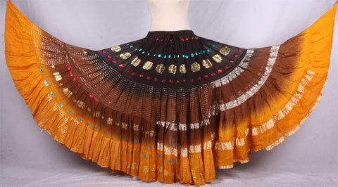 Senoritas skirt mustard brown