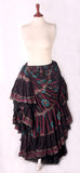 Block print Skirt black New Collection