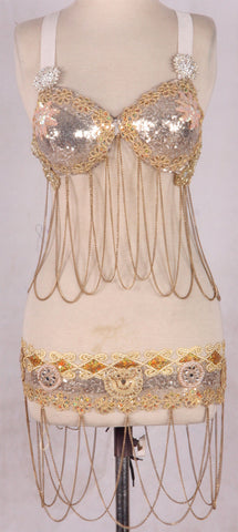 Cleopatra Bra Belt Set