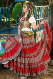 Digital print skirt laila
