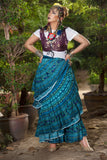 Digital Printed Skirt sky