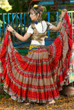 Digital print skirt laila