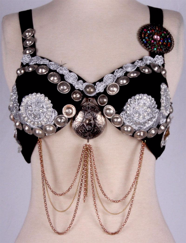 Turkaman Kuchi bra belt set