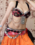 Senorita bra belt set red