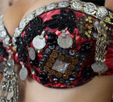 Senorita bra belt set red