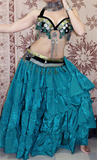 Aishwarya bra belt set green