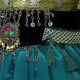 Aishwarya bra belt set green