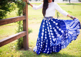 Jaipur Fusion Skirt Blue