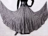 Digital Printed Skirt black/white