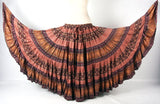 Digital Printed Skirt Rose Earth