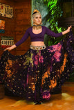 Senoritas skirt tie dye