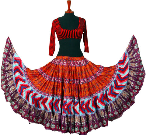 Digital print skirt