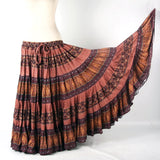 Digital Printed Skirt Rose Earth
