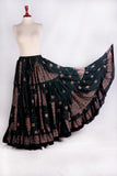 Blockprint Skirt black/beige