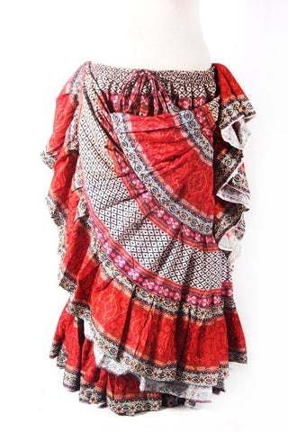 Digital Printed Skirt Chilli