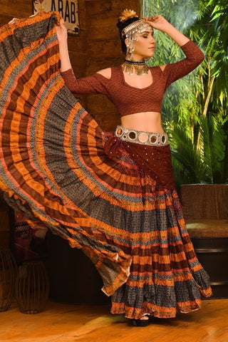 Digital Printed Skirt Montana